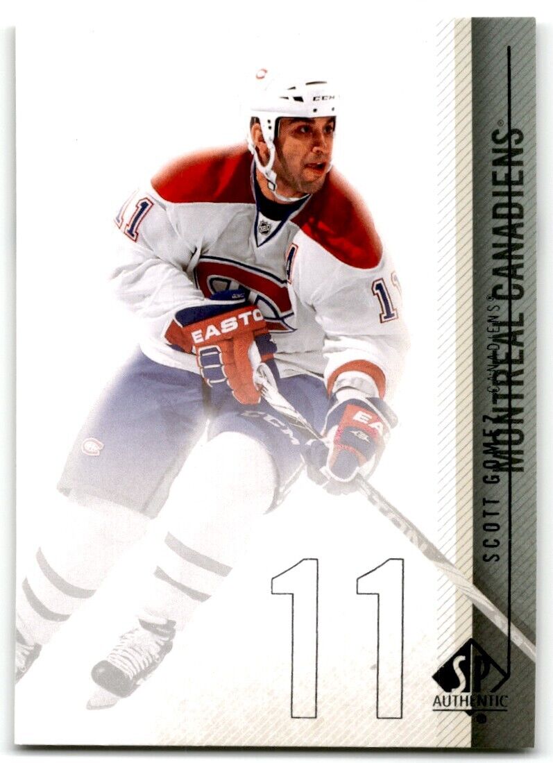 2010-11 SP Authentic Scott Gomez Montreal Canadiens #108