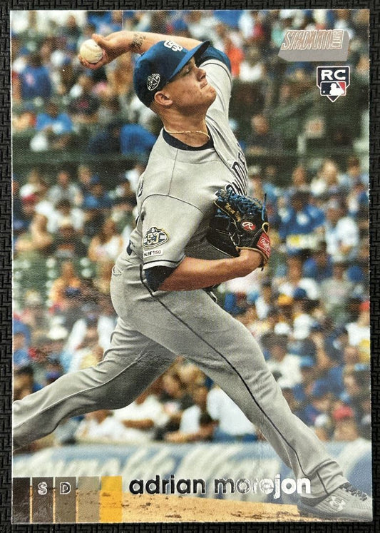 2020 Topps Stadium Club Adrian Morejon Rookie San Diego Padres #84