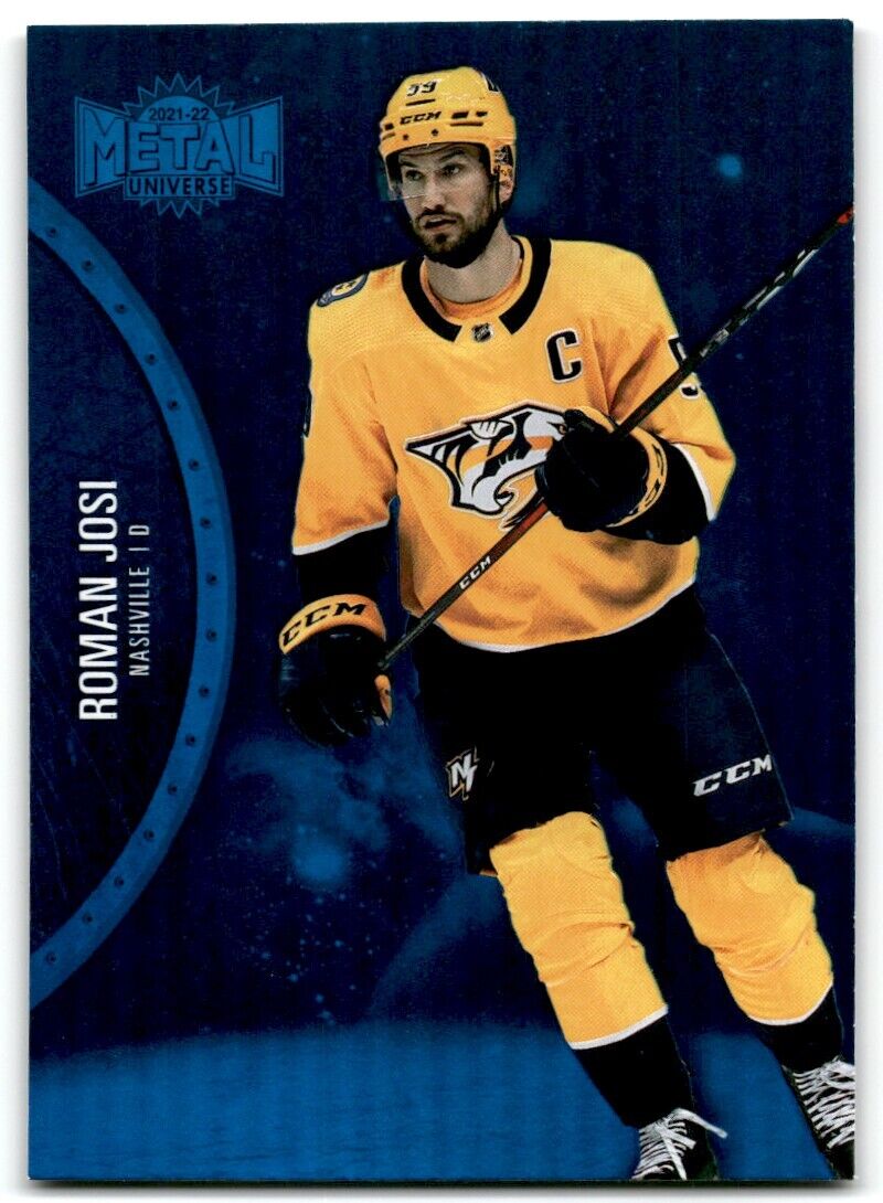 2021-22 Skybox Metal Universe Roman Josi Nashville Predators #26