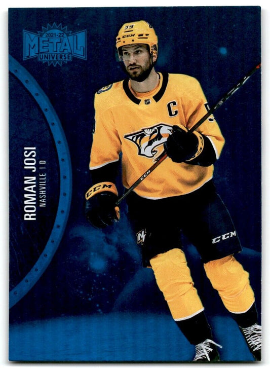 2021-22 Skybox Metal Universe Roman Josi Nashville Predators #26