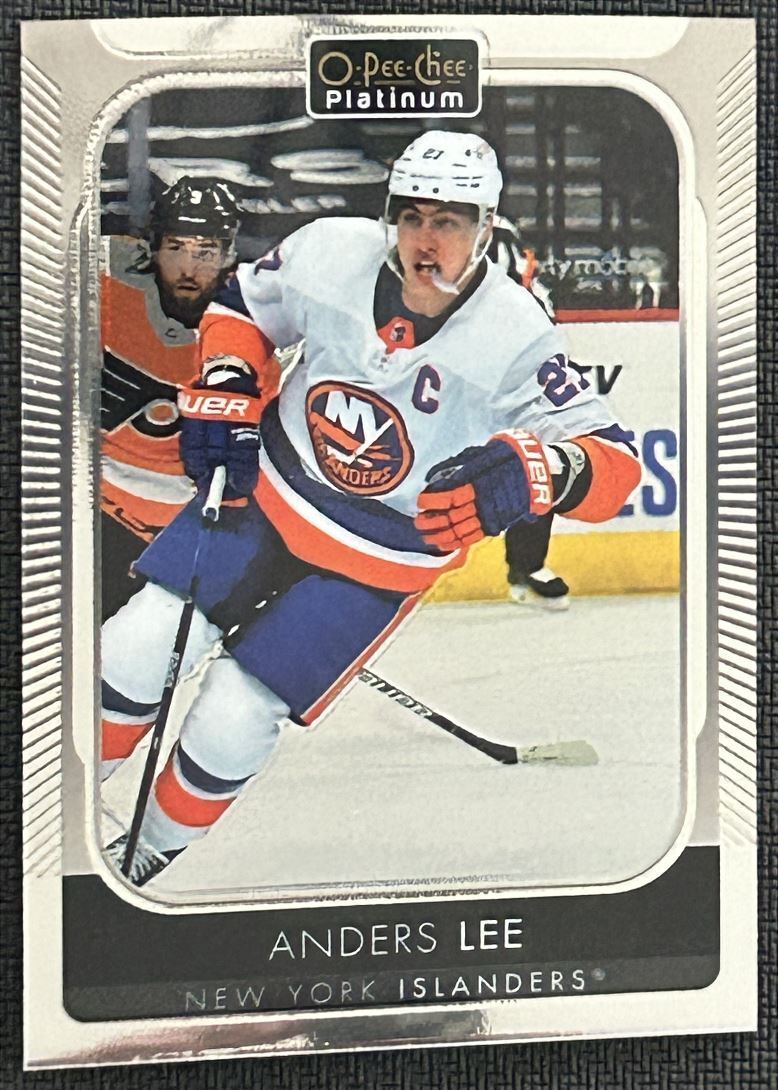 2021-22 O-Pee-Chee Platinum Anders Lee New York Islanders #70