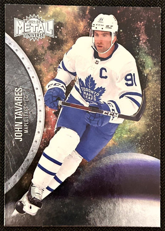 2021-22 Skybox Metal Universe John Tavares Toronto Maple Leafs #51