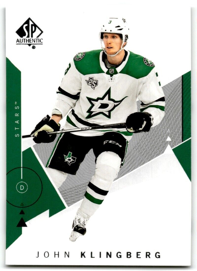 2018-19 SP Authentic John Klingberg Dallas Stars #18