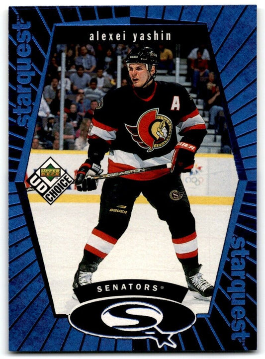 1998-99 UD Choice StarQuest Blue Alexei Yashin Ottawa Senators #SQ10