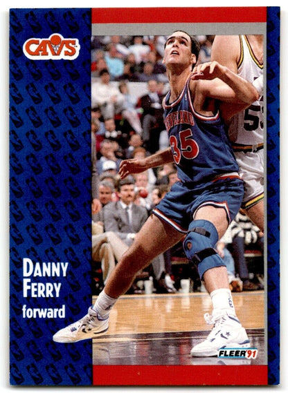 1991-92 Fleer Danny Ferry Cleveland Cavaliers #36