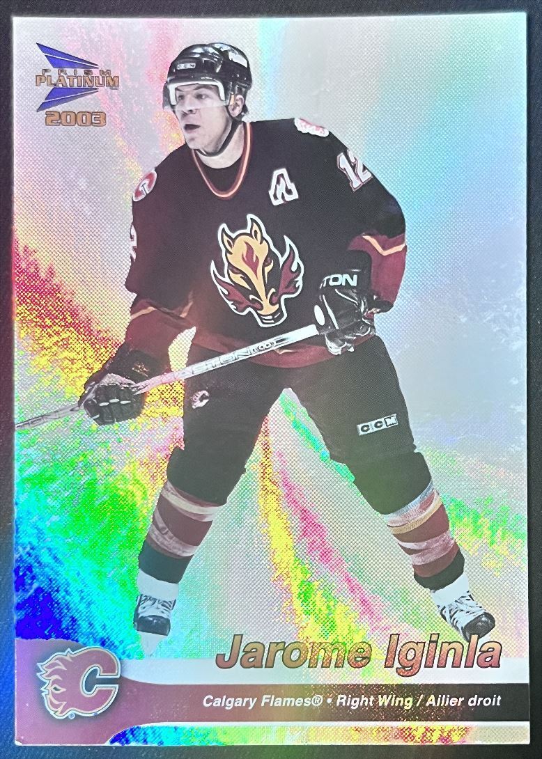 2002-03 Pacific McDonald's Jarome Iginla Calgary Flames #5