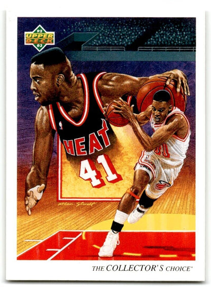 1992-93 Upper Deck Glen Rice Miami Heat #42