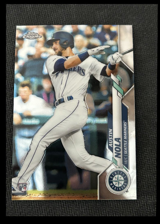 2020 Topps Chrome Austin Nola Rookie Seattle Mariners #11