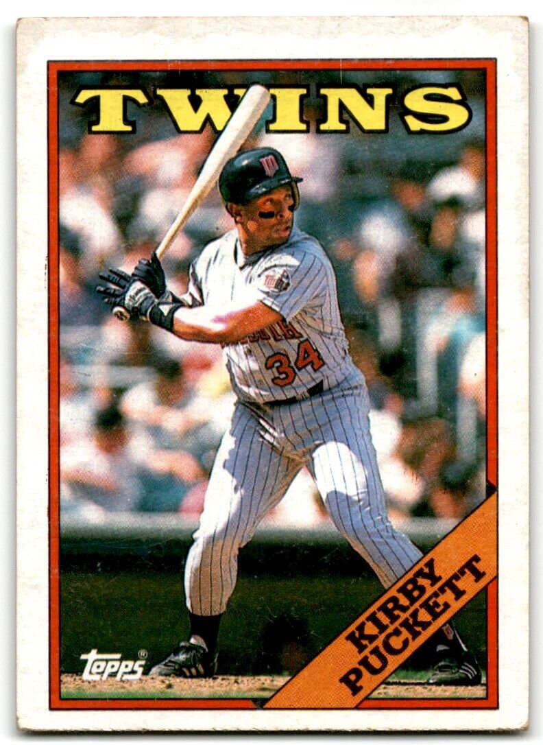 1988 Topps Kirby Puckett Minnesota Twins #120