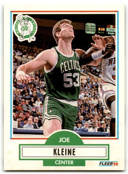 1990-91 Fleer Joe Kleine Boston Celtics #10