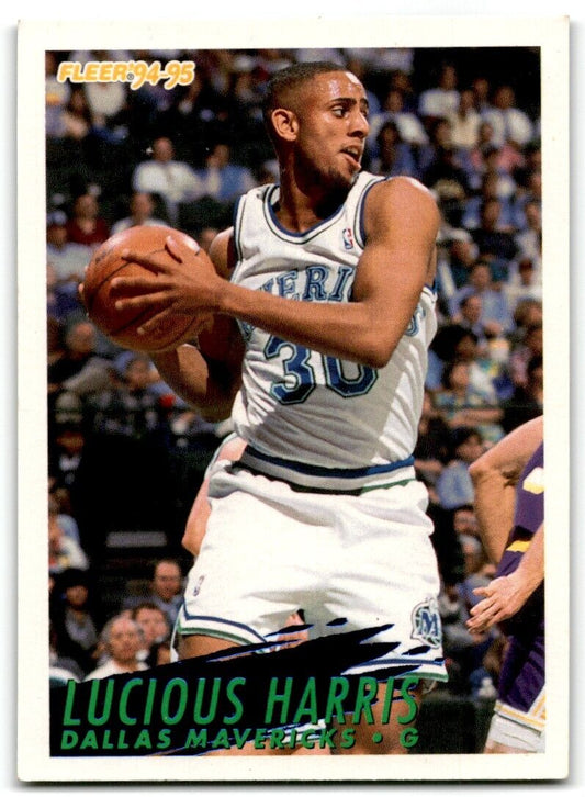 1994-95 Fleer Lucious Harris Dallas Mavericks #47