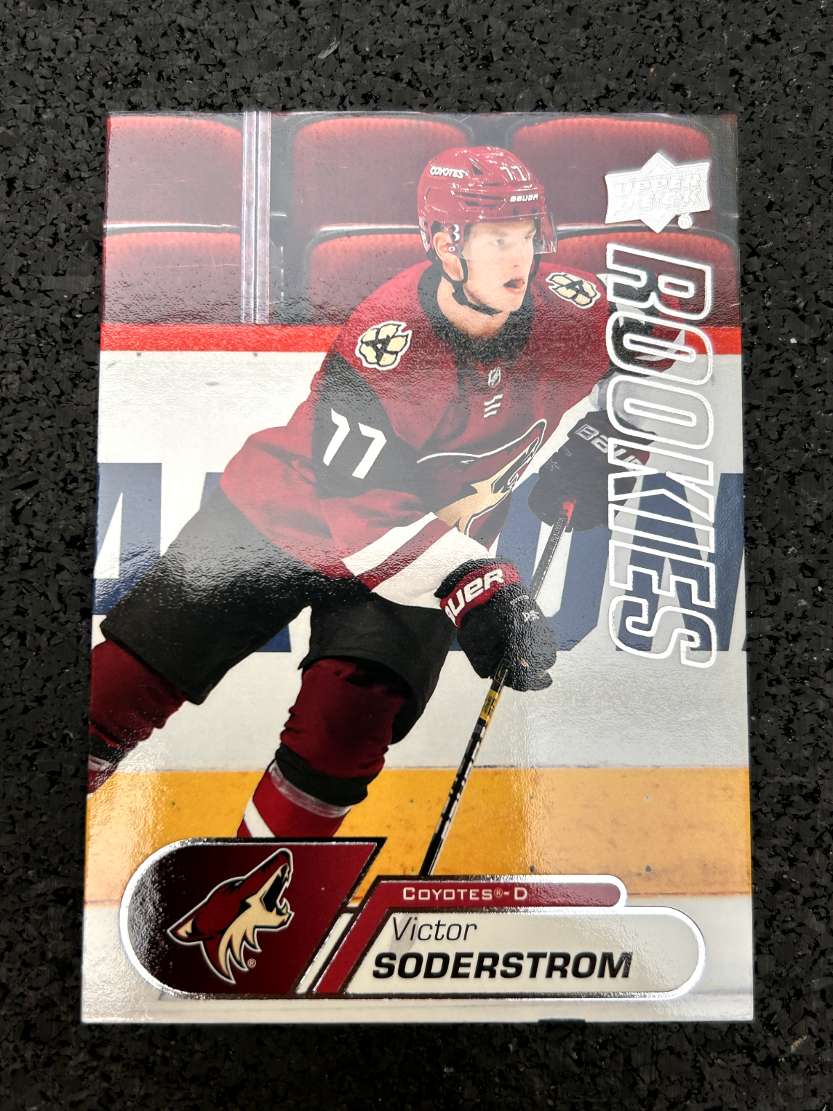 2020-21 Upper Deck Series 1 Victor Soderstrom Star Rookies Auto #13 Coyotes