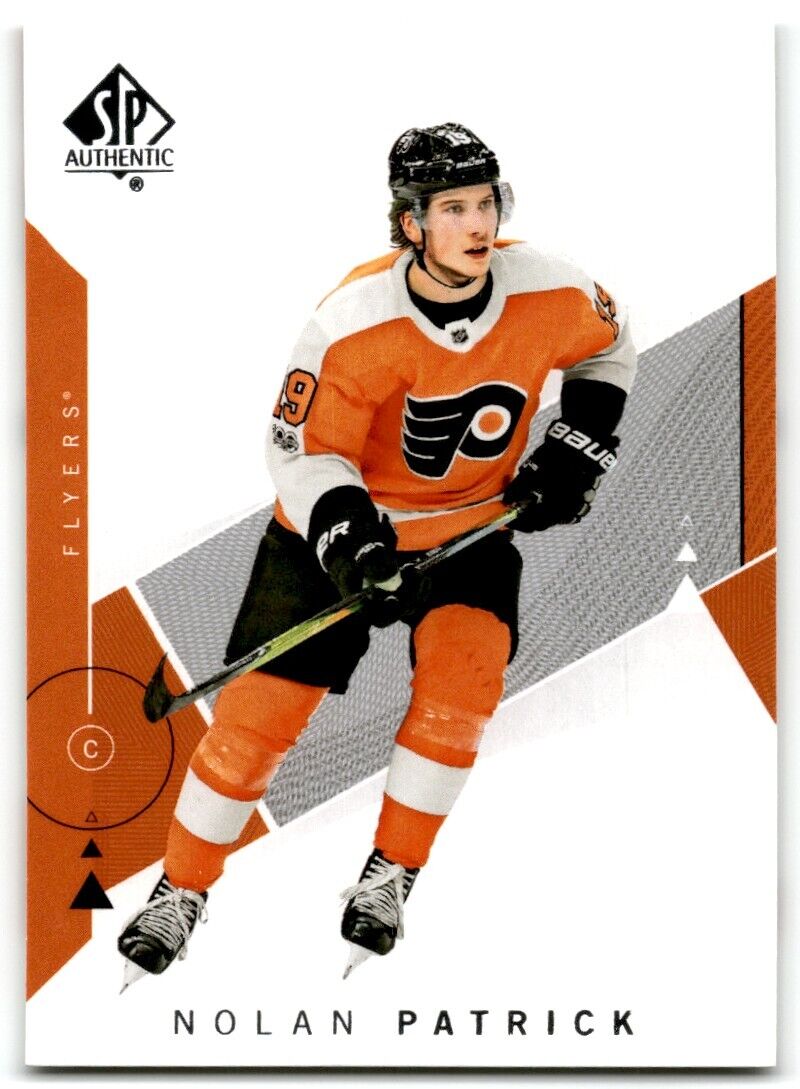 2018-19 SP Authentic Nolan Patrick Philadelphia Flyers #38