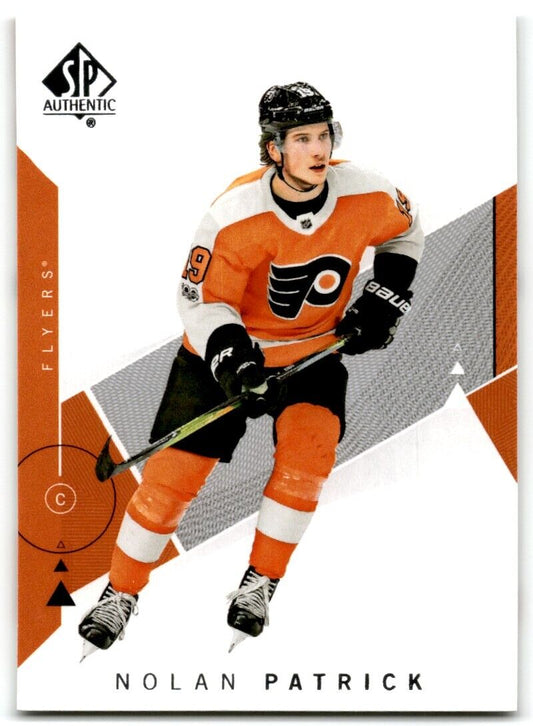 2018-19 SP Authentic Nolan Patrick Philadelphia Flyers #38