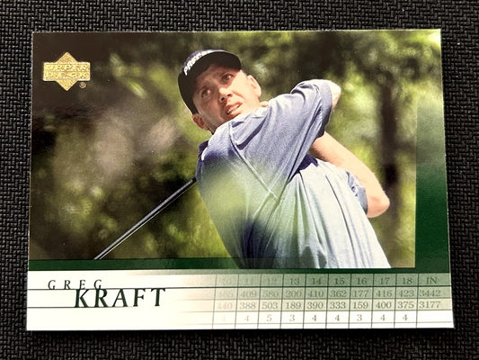 Greg Kraft 2011 Upper Deck golf #48