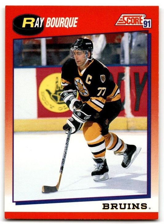 1991-92 Score American Ray Bourque Boston Bruins #50