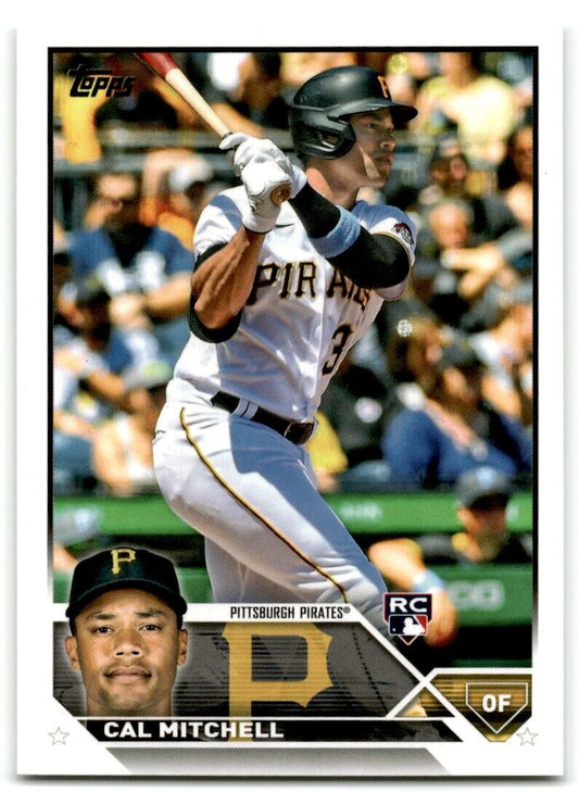 2023 Topps Cal Mitchell Rookie Pittsburgh Pirates #313