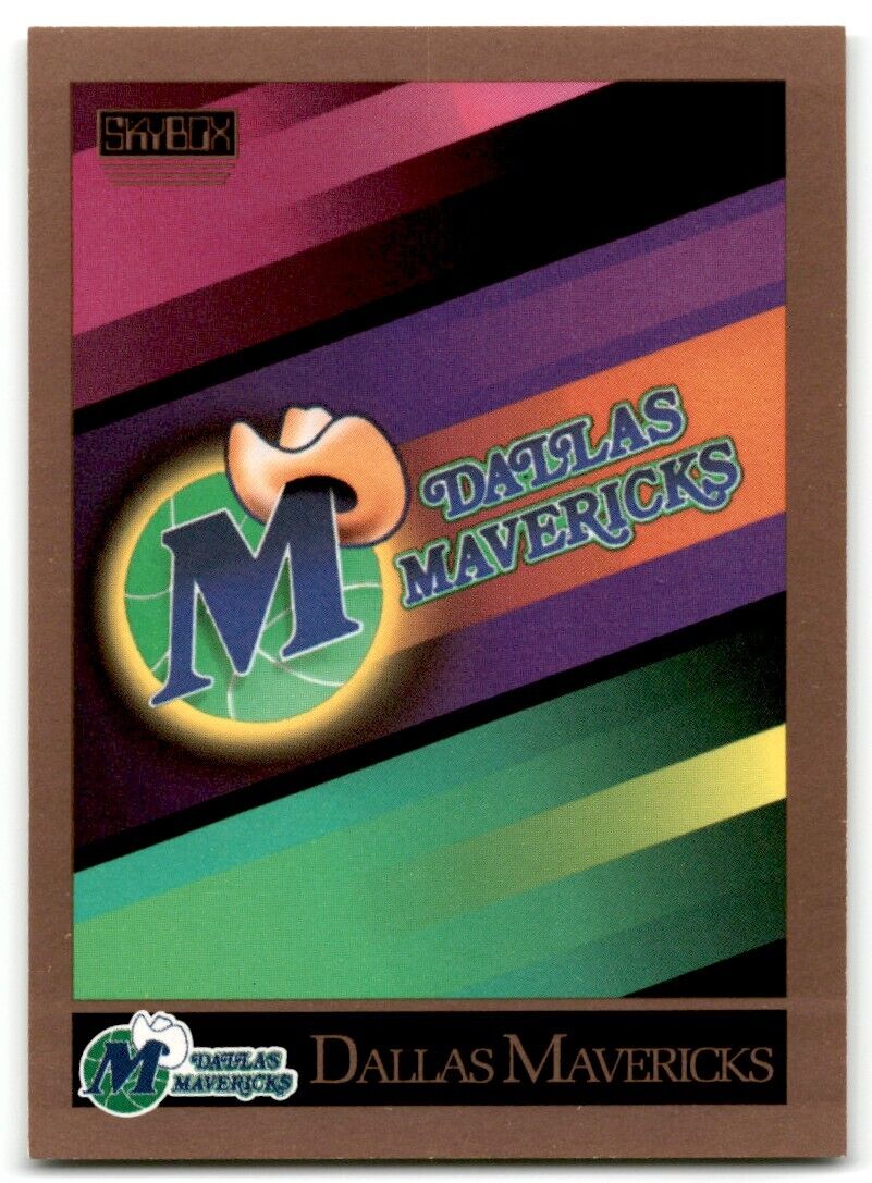 1990-91 SkyBox Dallas Mavericks Dallas Mavericks #333