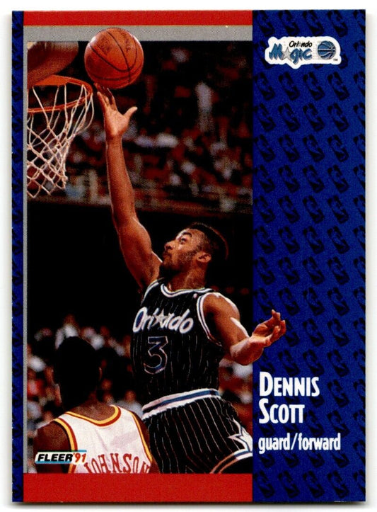 1991-92 Fleer Dennis Scott Orlando Magic #147