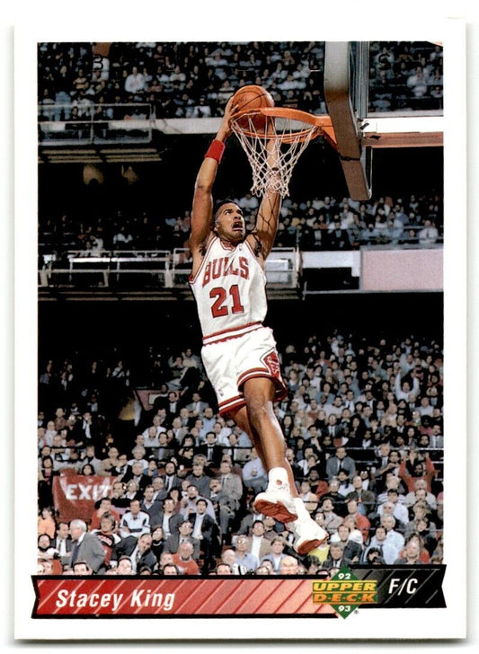 1992-93 Upper Deck Stacey King Chicago Bulls #285