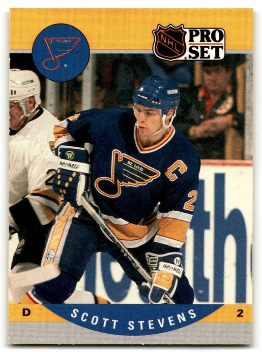 1990-91 Pro Set Scott Stevens St. Louis Blues #528