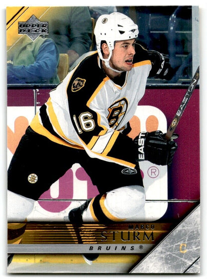 2005-06 Upper Deck Marco Sturm Boston Bruins #262