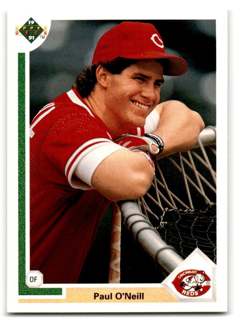 1991 Upper Deck Paul O'Neill Cincinnati Reds #133