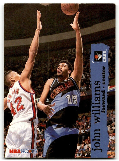 1995-96 Hoops John Williams Cleveland Cavaliers #31