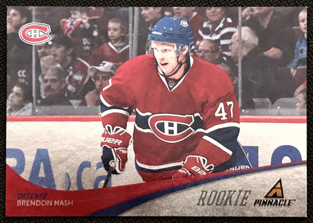 2011-12 Panini Pinnacle Brendon Nash Rookie Montreal Canadiens #257