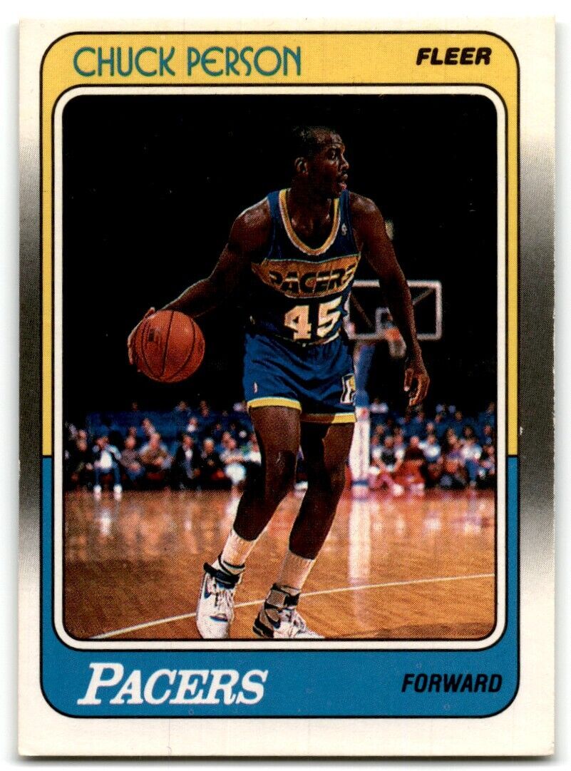 1988-89 Fleer Chuck Person Indiana Pacers #58