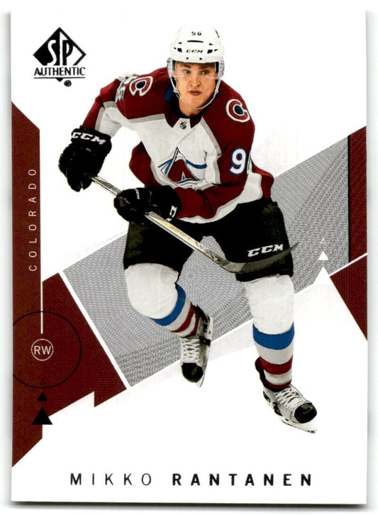 2018-19 SP Authentic Mikko Rantanen Colorado Avalanche #29