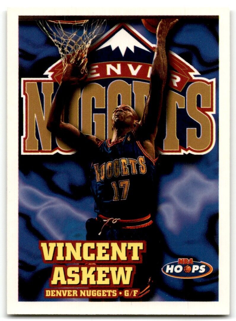 1997-98 Hoops Vincent Askew Denver Nuggets #42