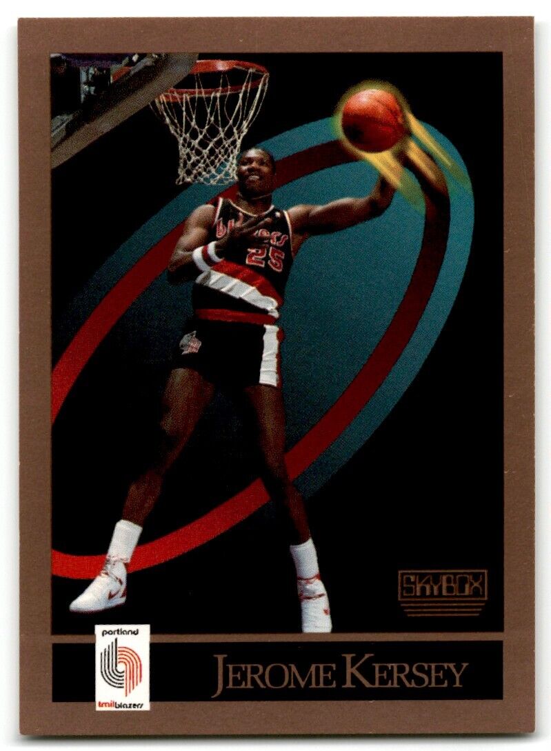 1990-91 SkyBox Jerome Kersey Portland Trail Blazers #236