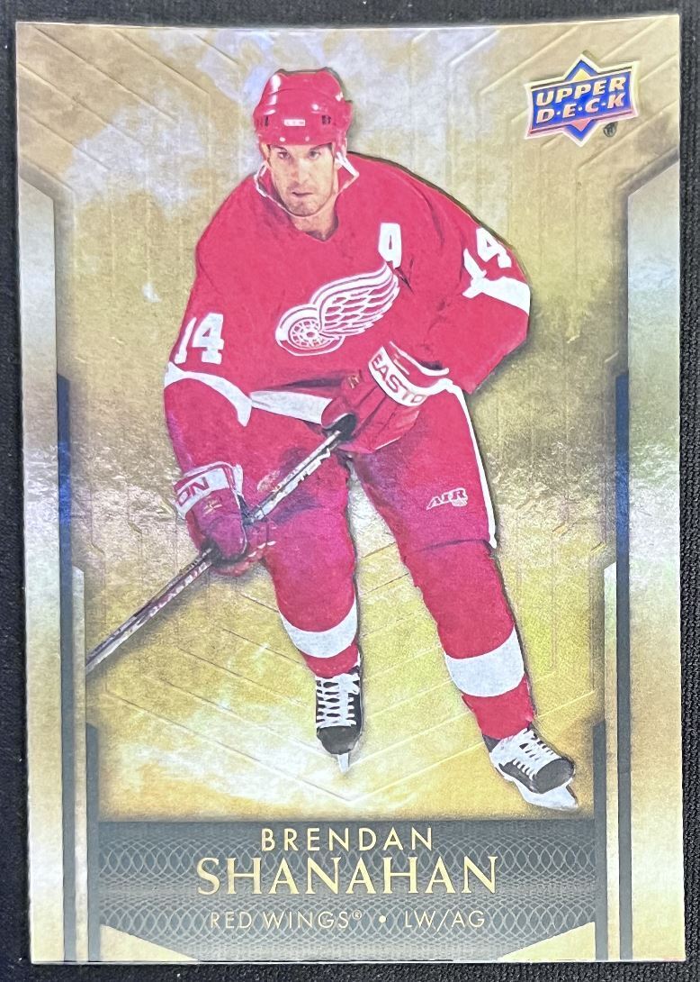 2023-24 Upper Deck Tim Hortons Legends Tim Horton Brendan Shanahan Detroit Red