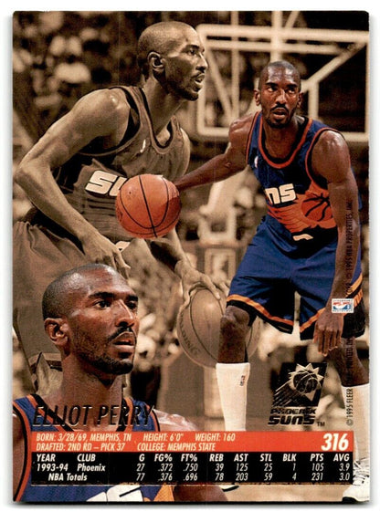 1994-95 Ultra Elliot Perry Phoenix Suns #316