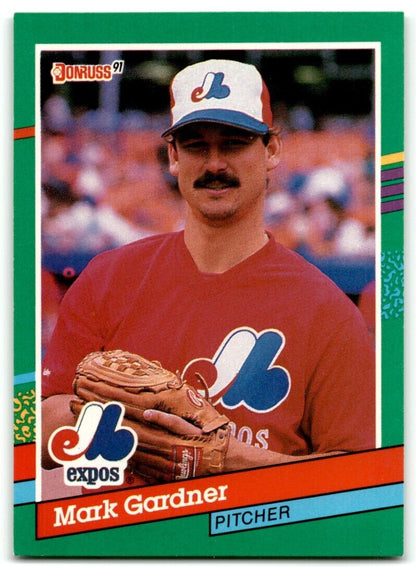 1991 Donruss Mark Gardner Montreal Expos #443