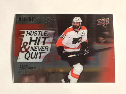 2021-22 Upper Deck Allure - Hustle Hit & Never Quit - Sean Couturier - #HH-13