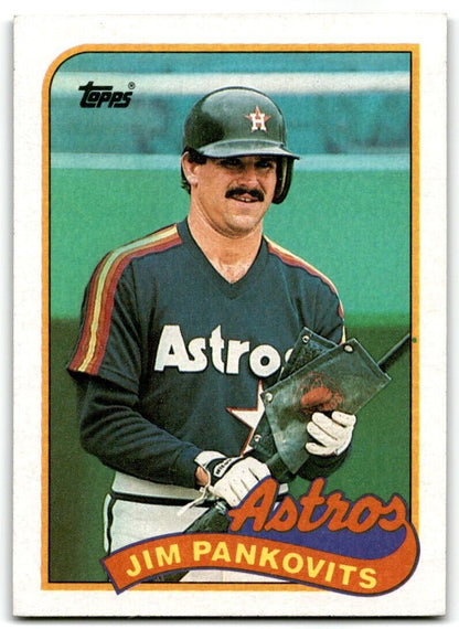 1989 Topps Jim Pankovits Houston Astros #153