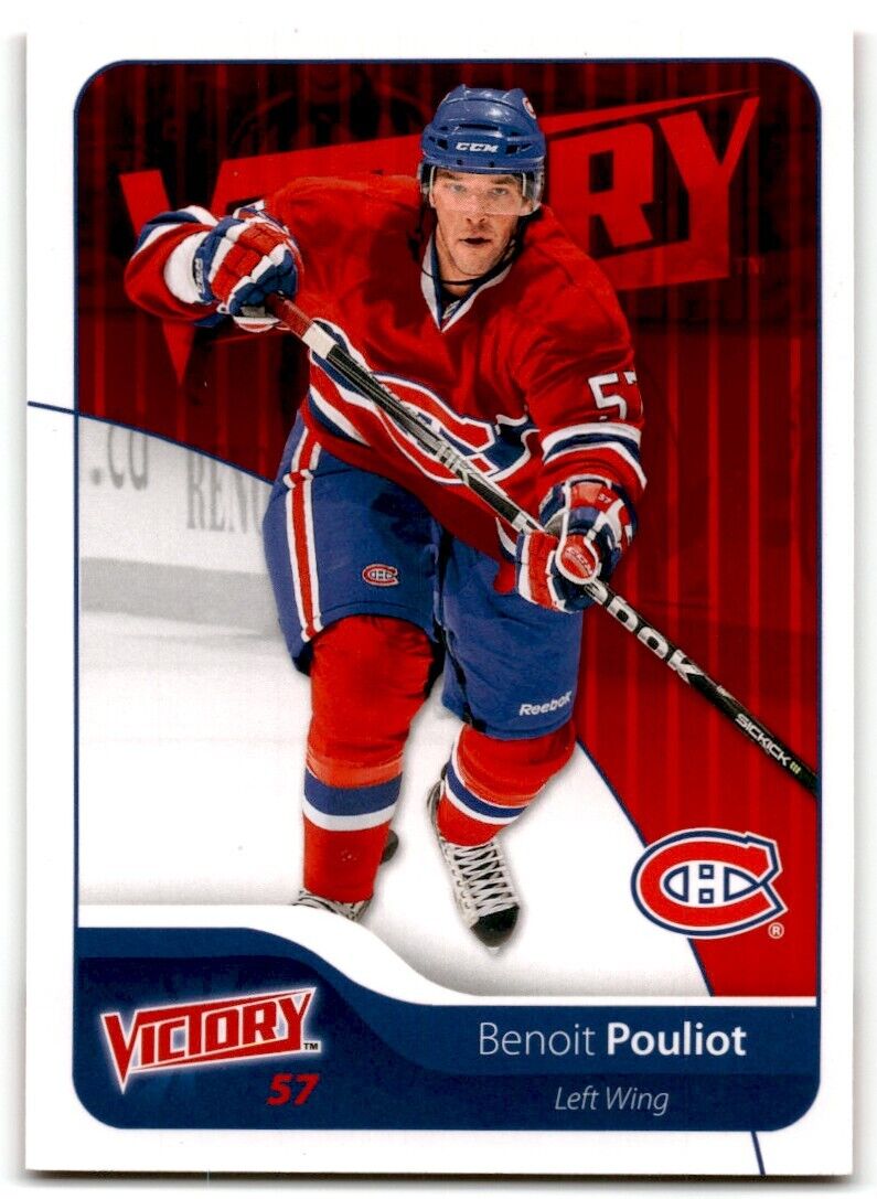 2011-12 Upper Deck Victory Benoit Pouliot Montreal Canadiens #102