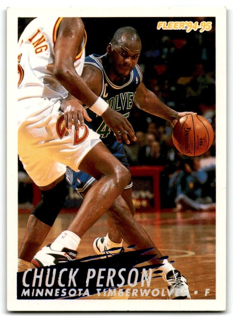 1994-95 Fleer Chuck Person Minnesota Timberwolves #134