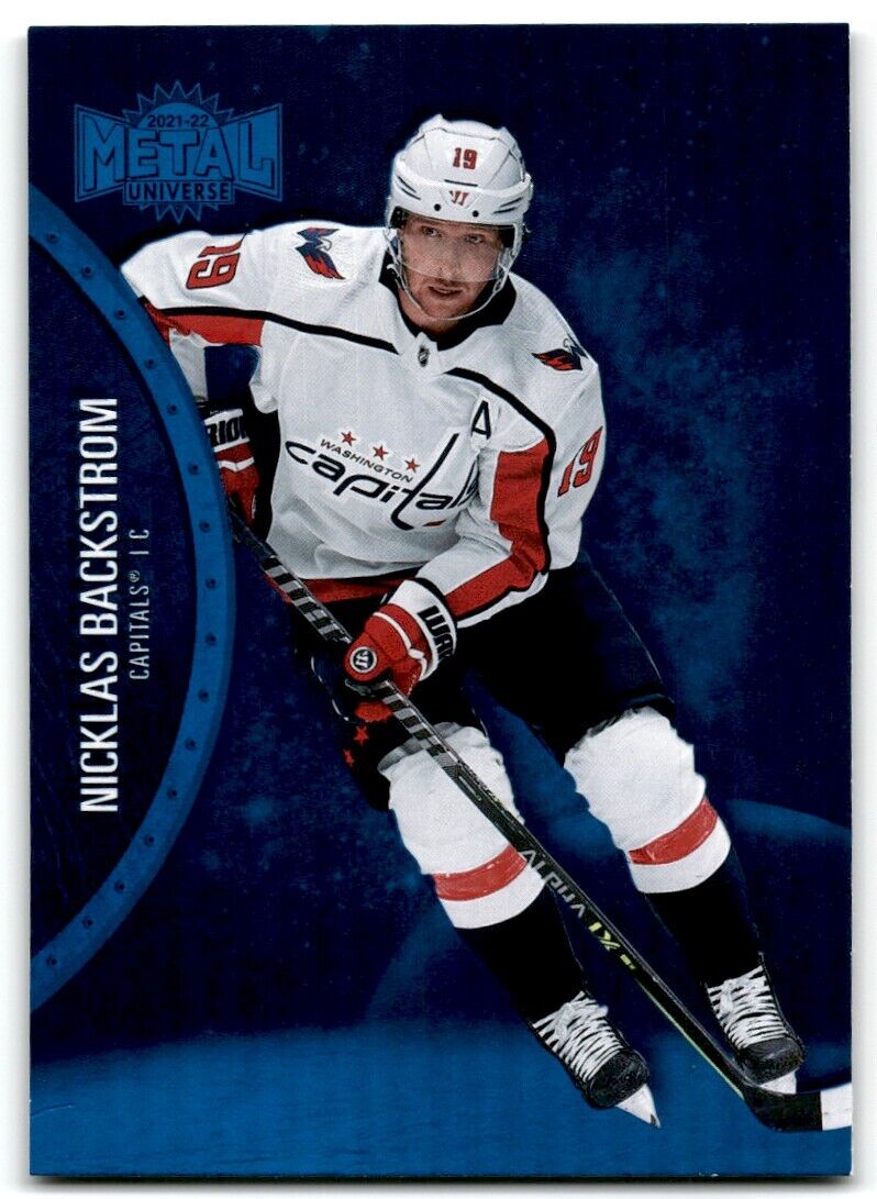 2021-22 Skybox Metal Universe Nicklas Backstrom Washington Capitals #83