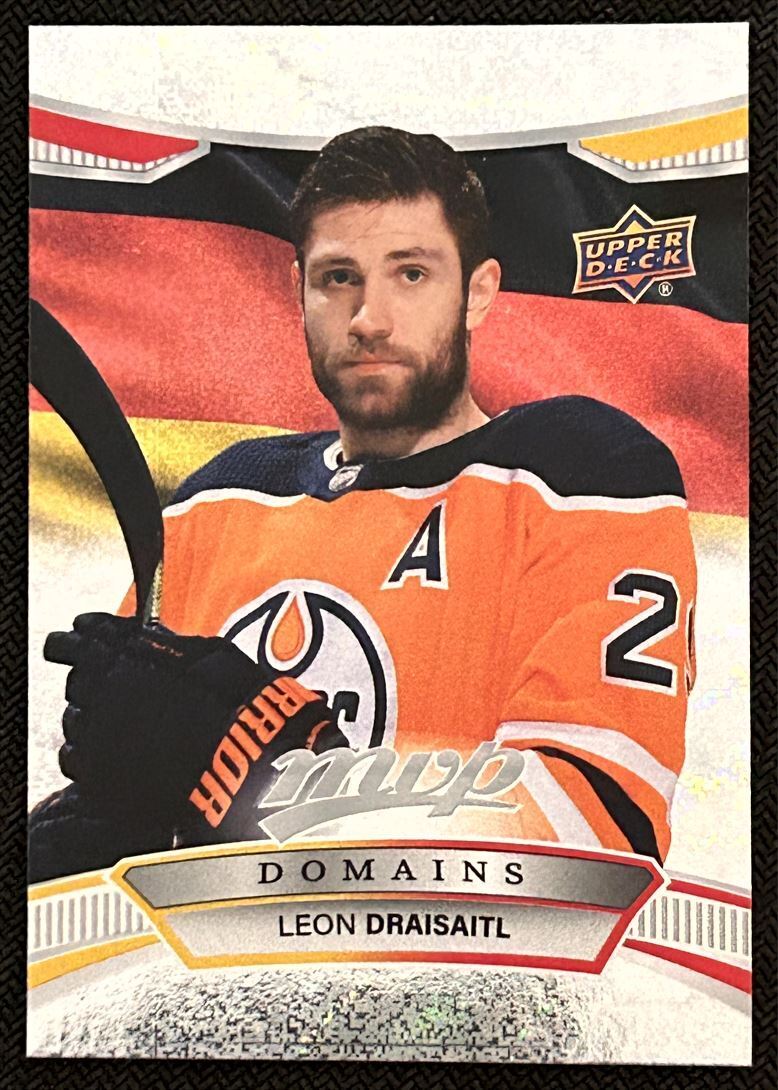 2022-23 Upper Deck MVP Domains Leon Draisaitl Edmonton Oilers #NA-30