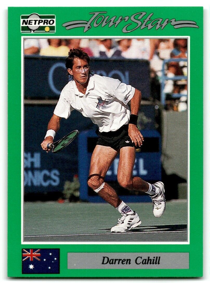 1991 Protennis player Cards Netpro Tour Star Darren Cahill #94