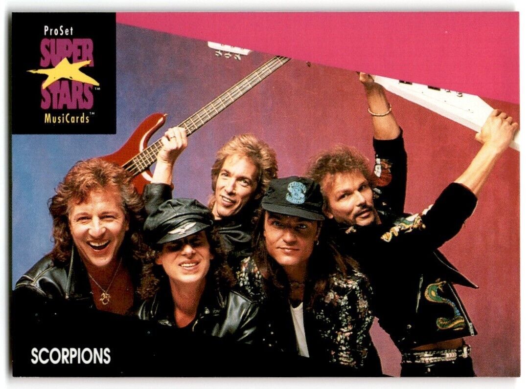 Scorpions ProSet Super Star MusiCards (Card #233)