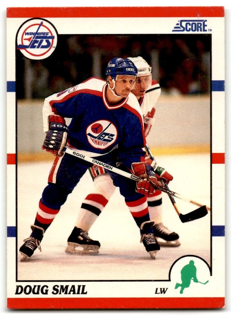 1990-91 Score Doug Smail Winnipeg Jets #196