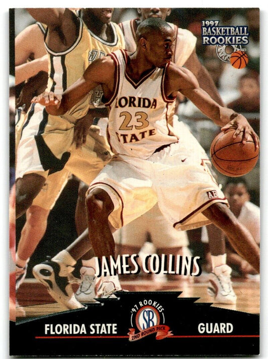 1997-98 Score Board Rookies James Collins Florida State Seminoles #18