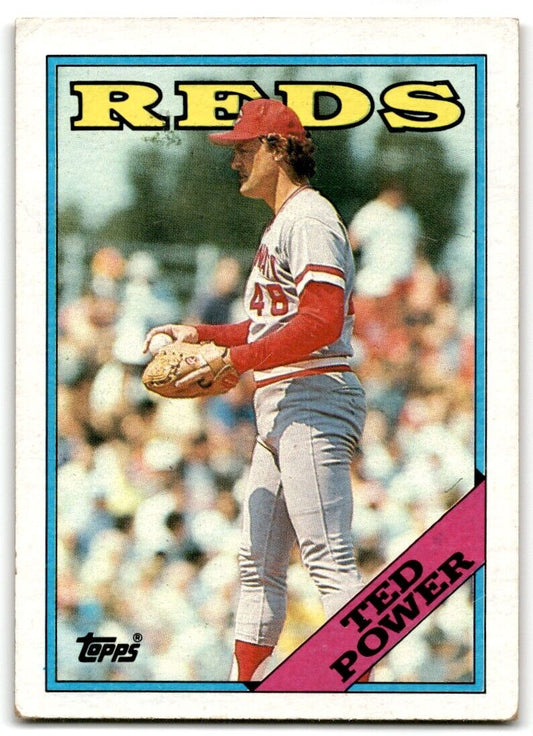 1988 Topps Ted Power Cincinnati Reds #236