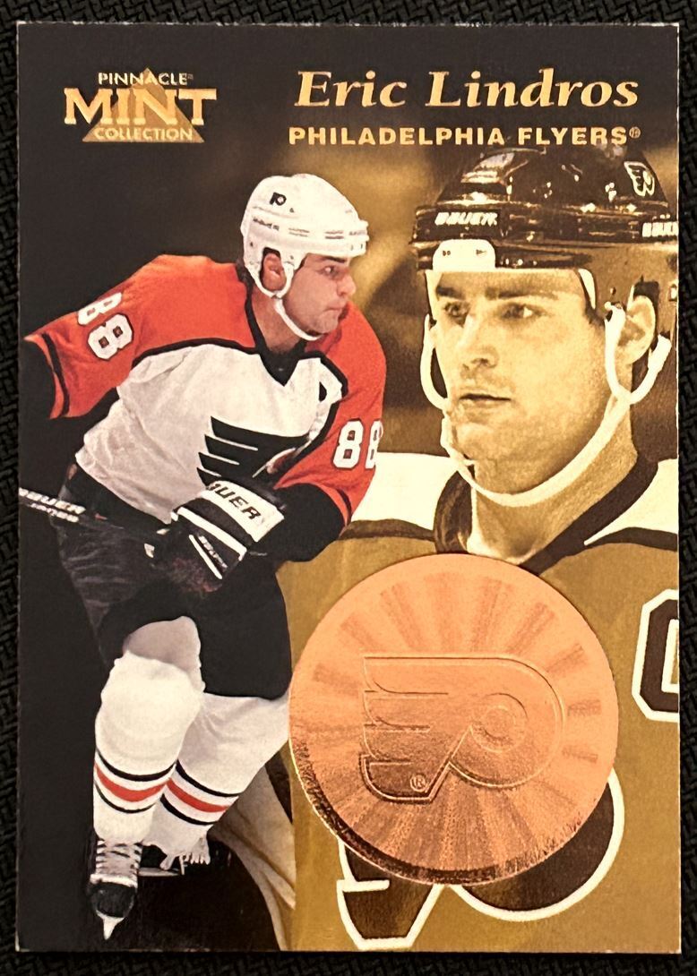 1996-97 Pinnacle Mint Bronze Eric Lindros Philadelphia Flyers #3