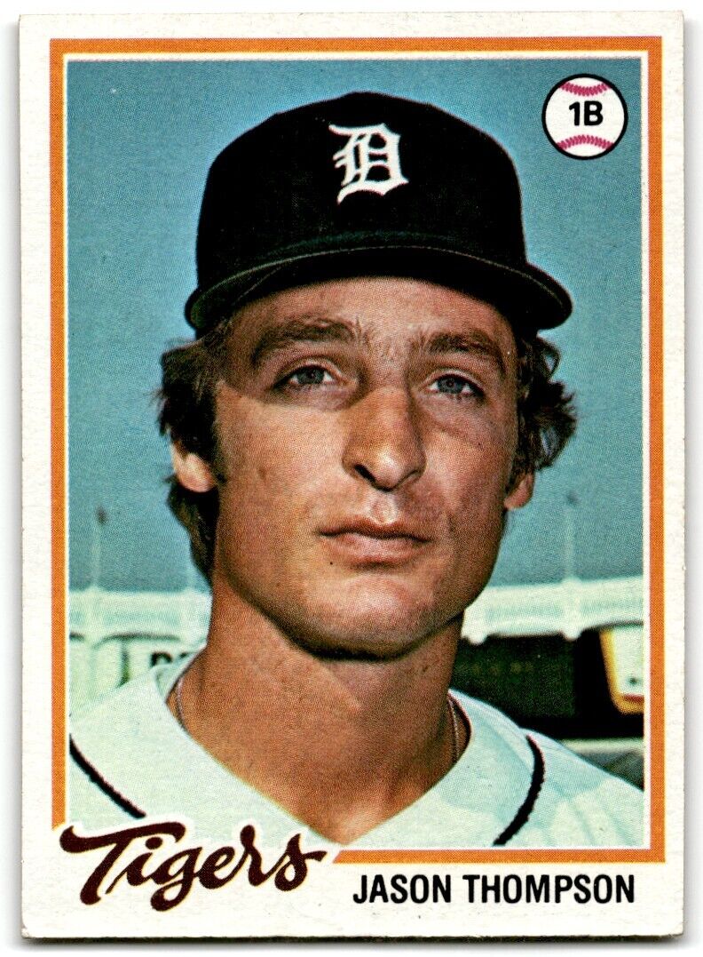 1978 Topps Jason Thompson Detroit Tigers #660