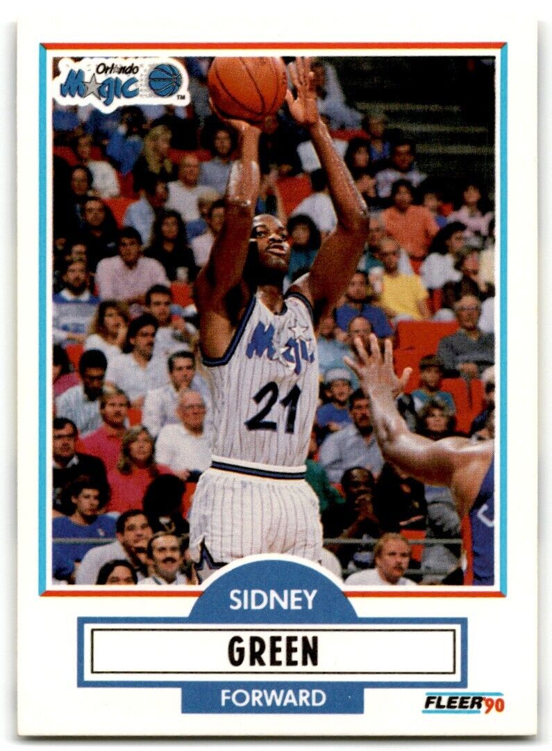 1990-91 Fleer Sidney Green Orlando Magic #134